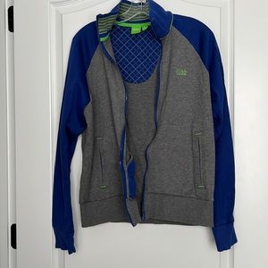 Mens Hugo boss zip up sweater